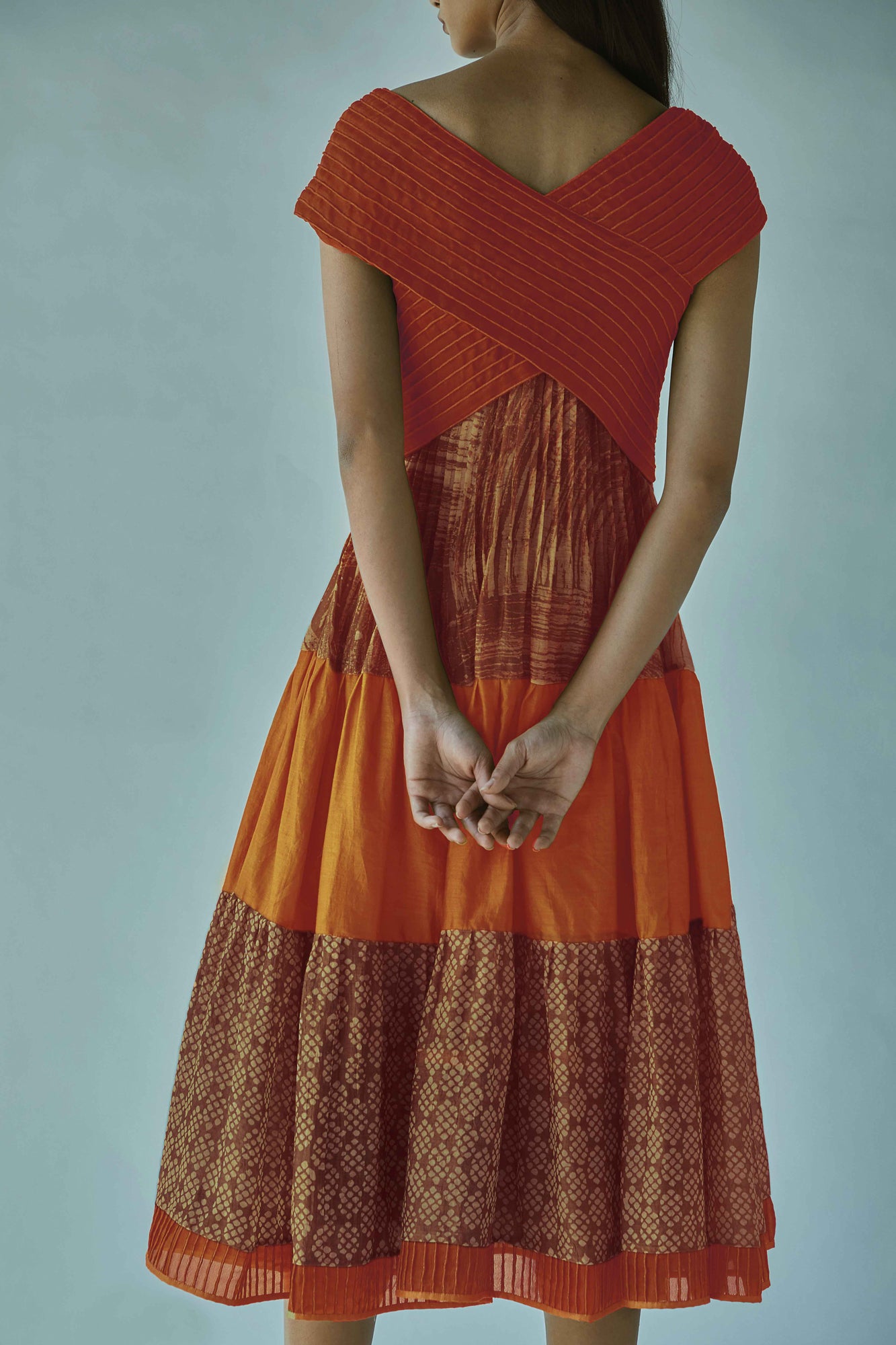 Criss Cross Yoke Dress