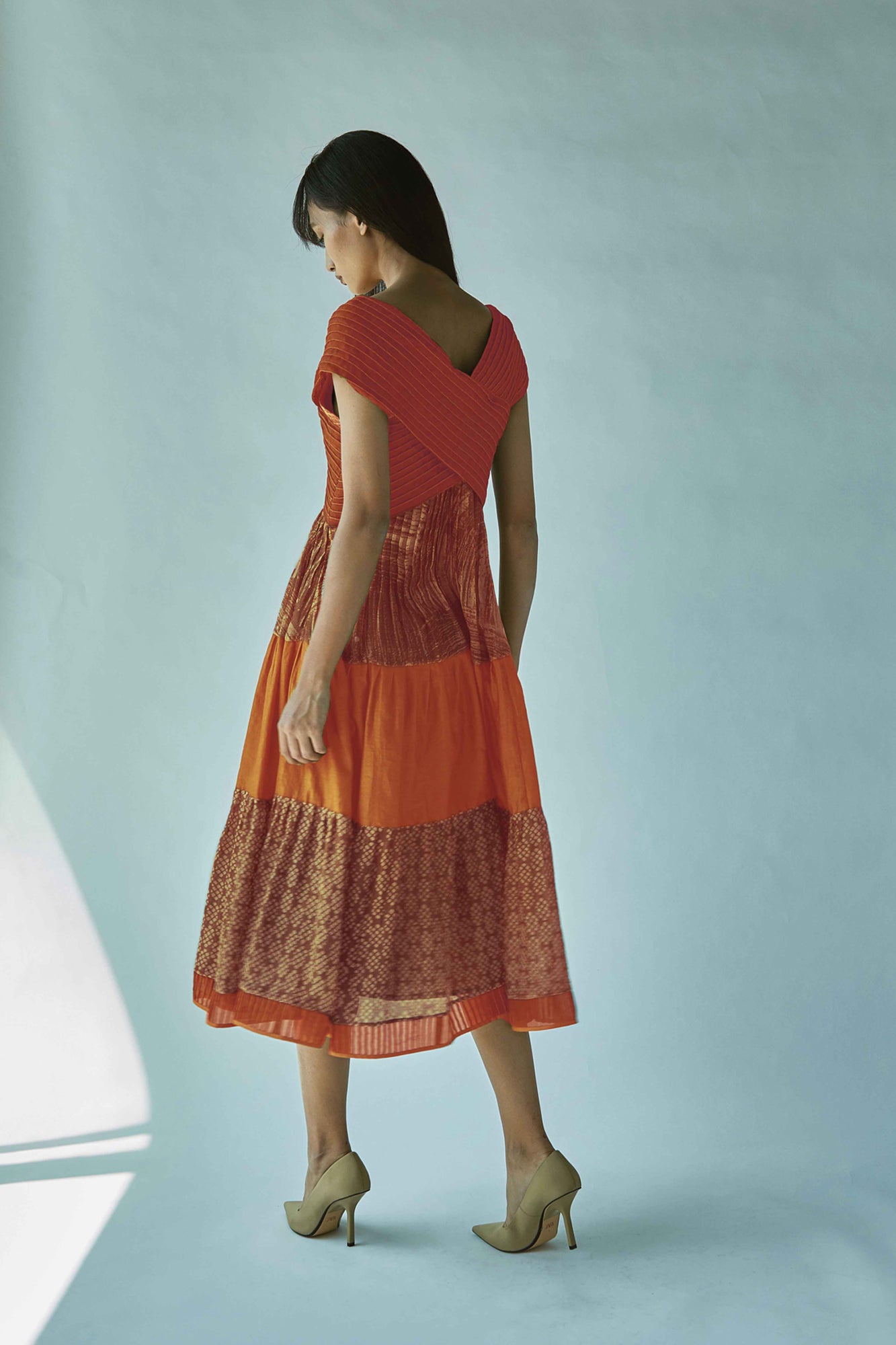 Criss Cross Yoke Dress