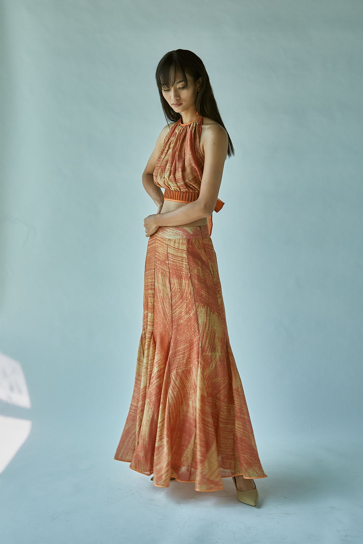 Batik Mermaid Skirt In Cotton