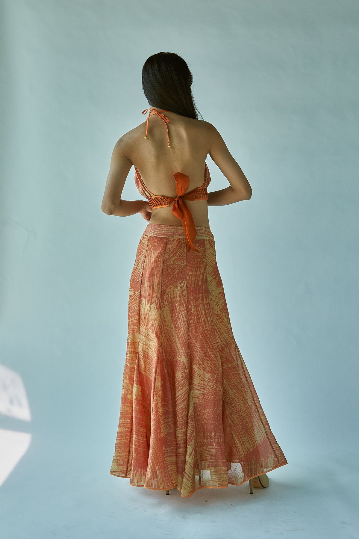 Batik Mermaid Skirt In Cotton