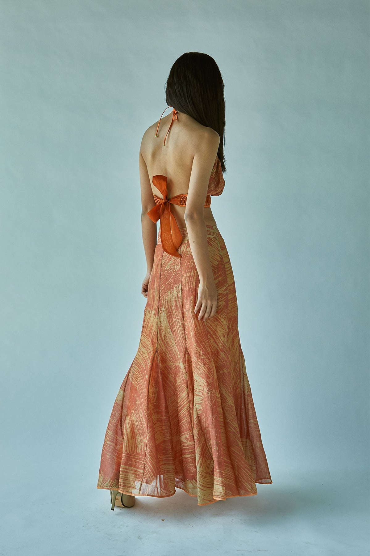Batik Mermaid Skirt In Cotton