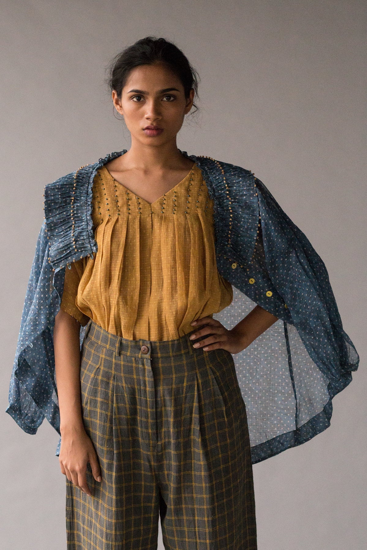 Mustard Yellow Cape