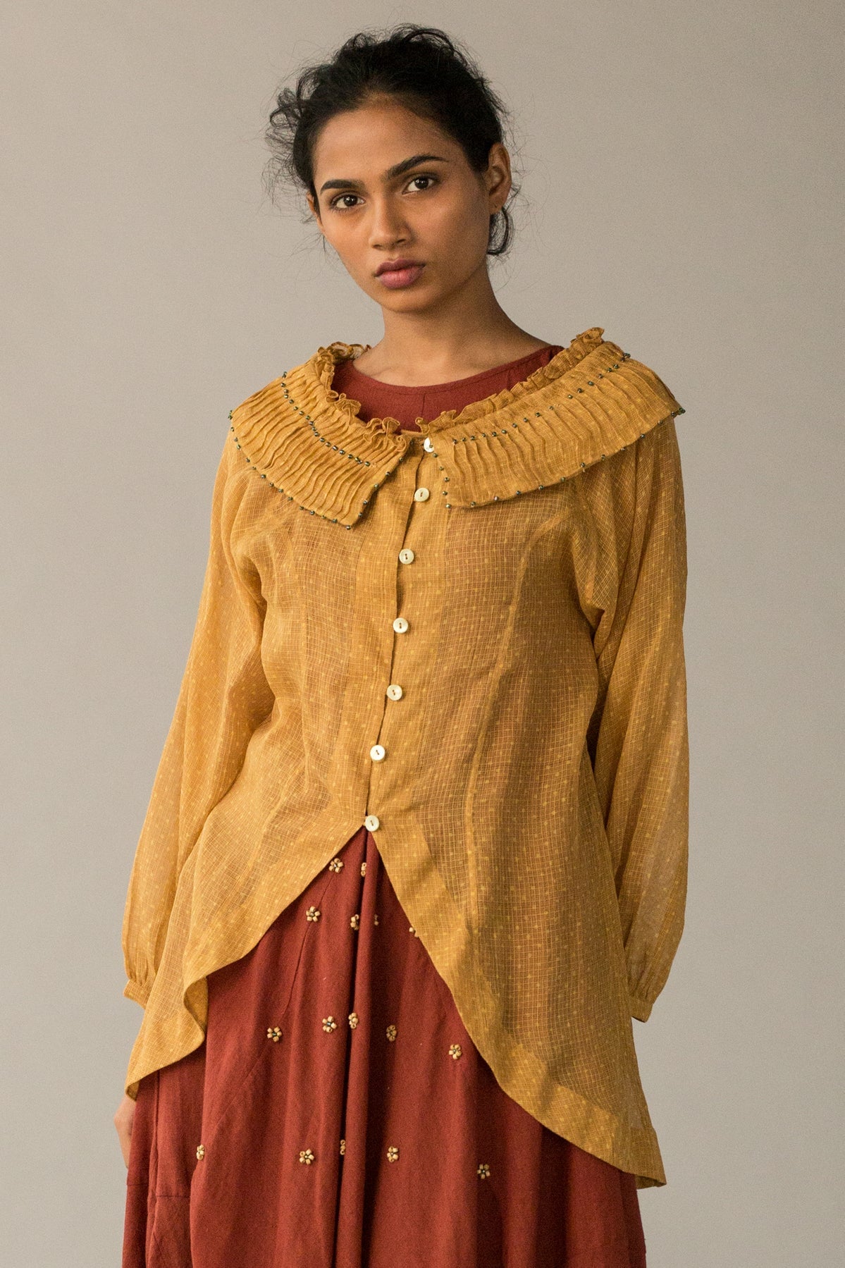 Mustard Yellow Cape